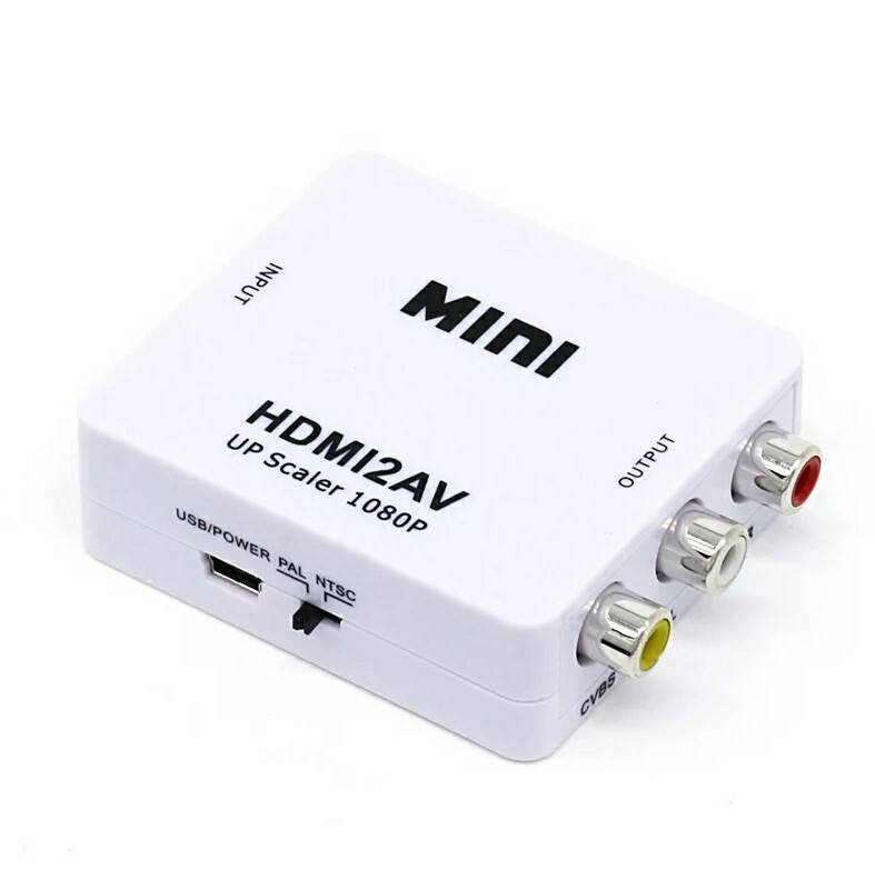 

АКЦИЯ!! Конвертер HDMI to AV (RCA "тюльпан") 720p/1080p, Оригинал