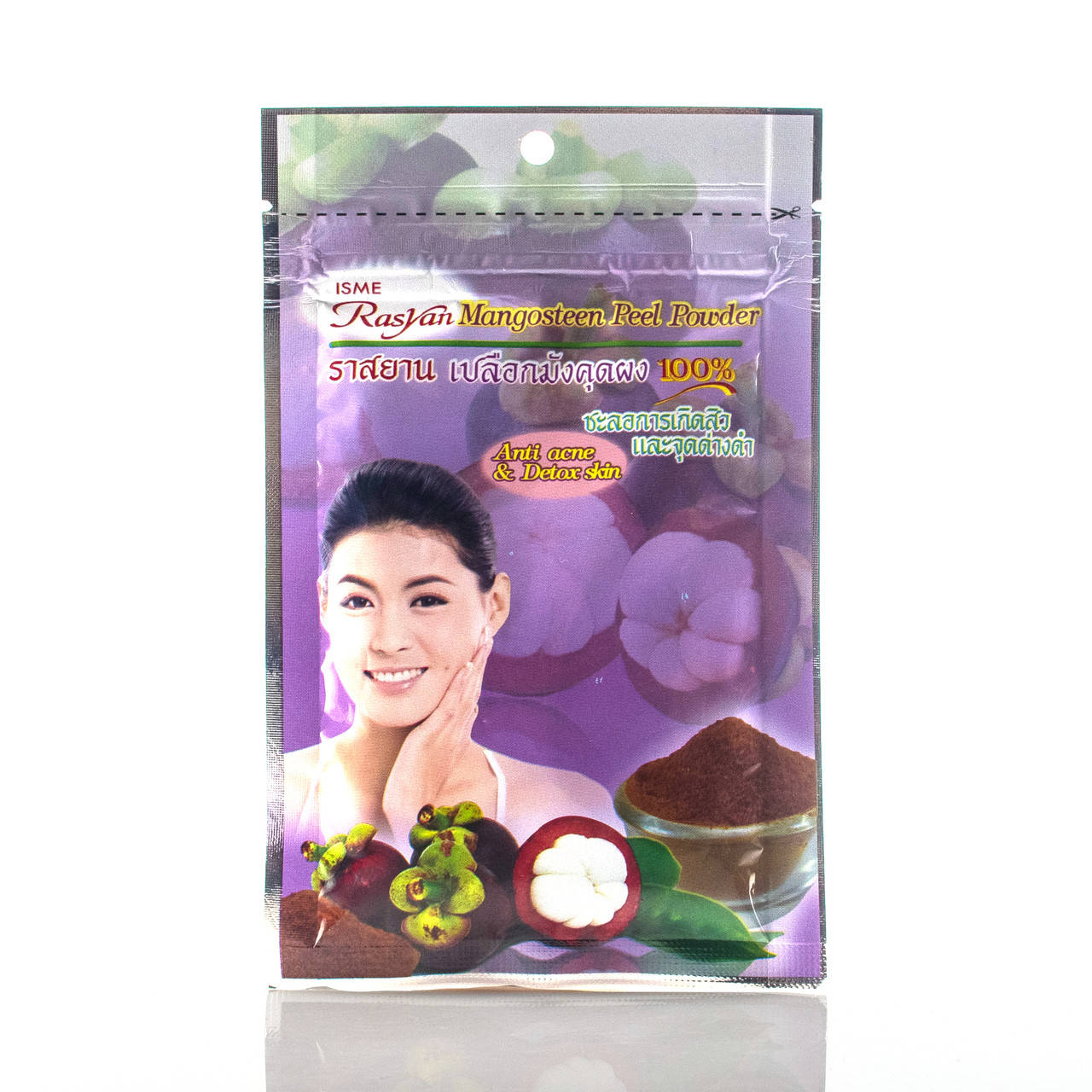 

Очищающая маска-скраб из мангостина для комбинированной и жирной кожи лица Isme Rasyan (Исме Расйян) 20 г