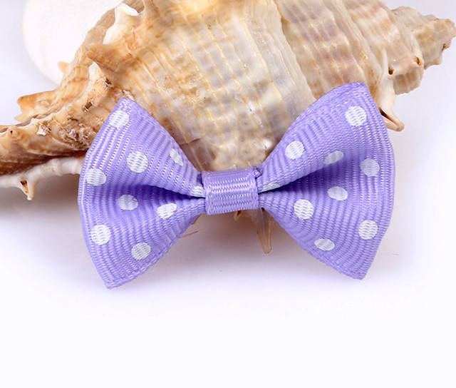 

(10 шт) Бантики из репса 40х25мм Цена за 10шт Цвет - сиреневый