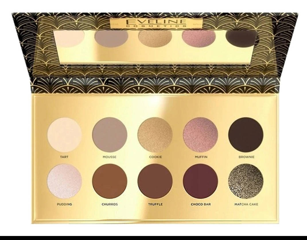 

Палетка теней для век Eveline Cosmetics Eyeshadow Palette Chocolate