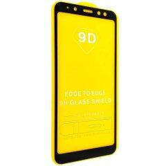 

Защитное стекло Samsung J6 2018 Full Glue 5D black, Черный