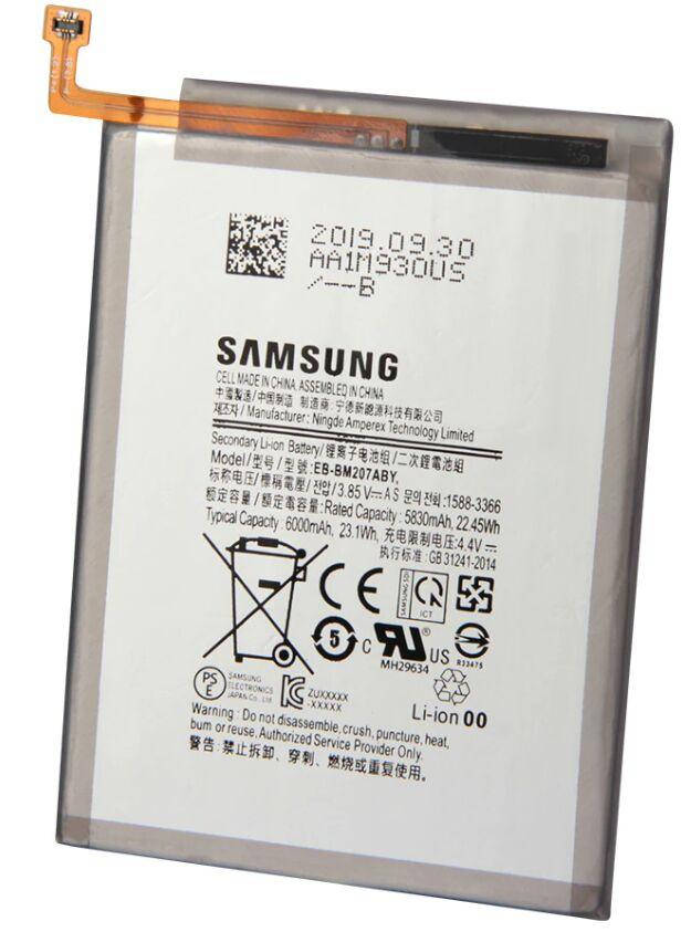 

Аккумулятор (батарея) Samsung M215 (SM-M215F) Galaxy M21 EB-BM207ABY 6000mAh Оригинал