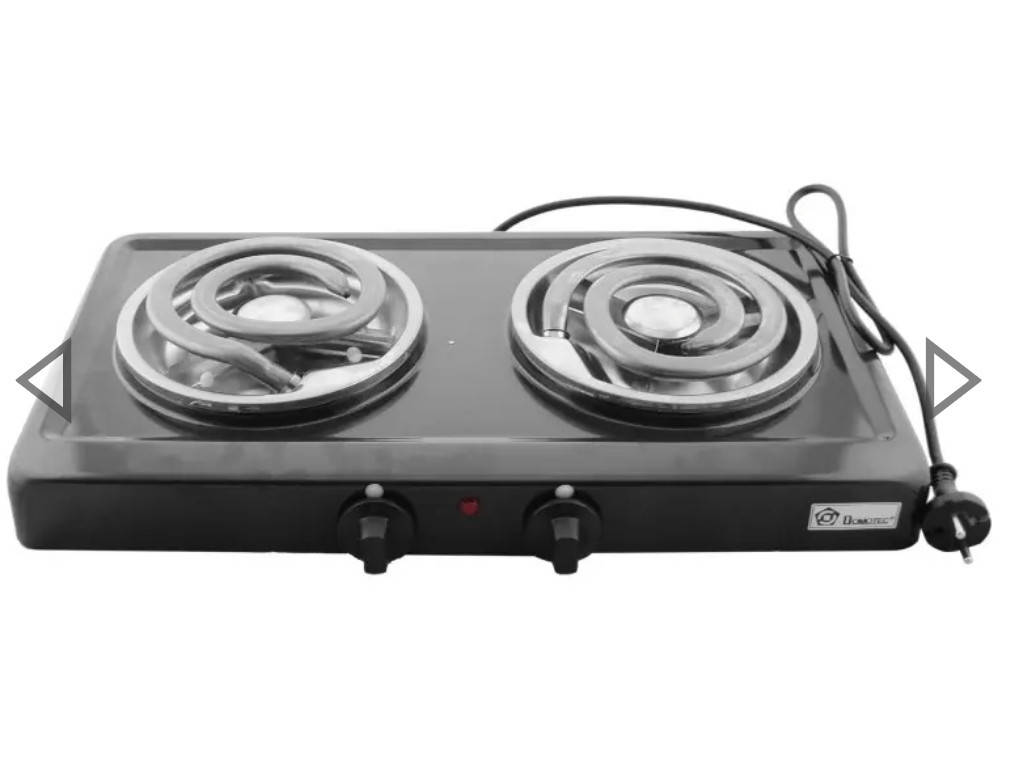 

Плита электрическая 2000Вт Domotec 2 комфорки