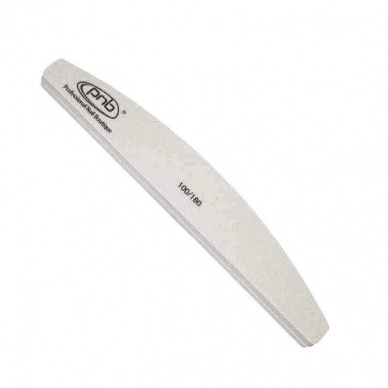 

Баф для ногтей полукруг PNB 100/180 грит, серый