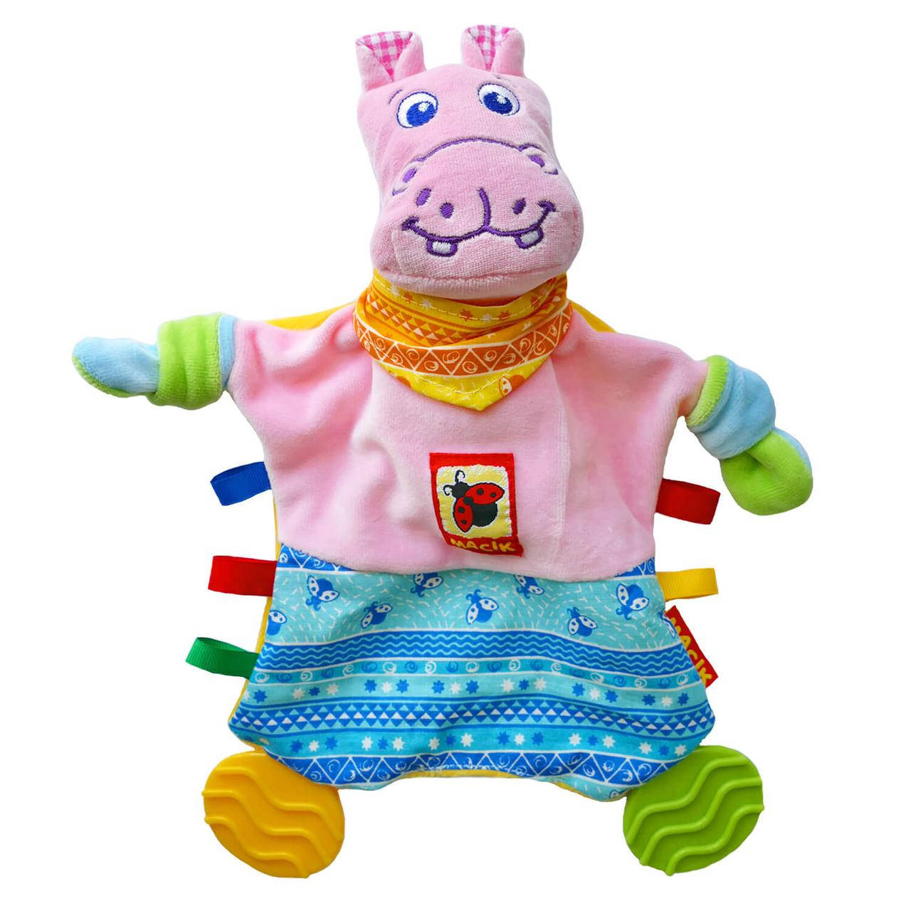 

Прорезыватель Бегемот Добряк. ТМ Масик, Украина (MK 2101-02)