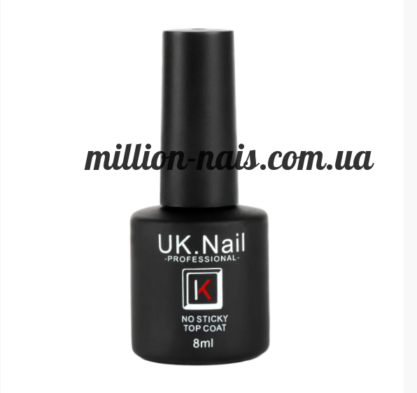 

Топ без липкого слоя (No sticky Top coat) от UK.Nail 8 мл.