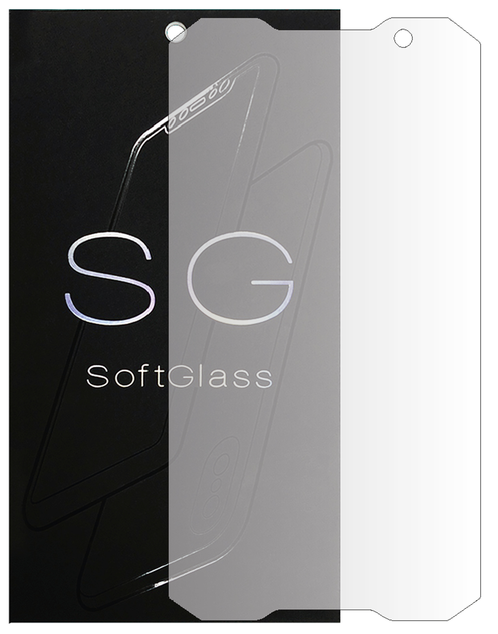 

Полиуретановая пленка Homtom zoji z8 на Экран SoftGlass, Прозрачный