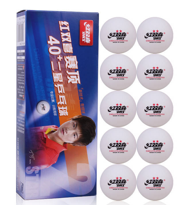 

Мячи для настольного тенниса DHS Cell-Free Dual 40+ мм 2* (10 шт.)