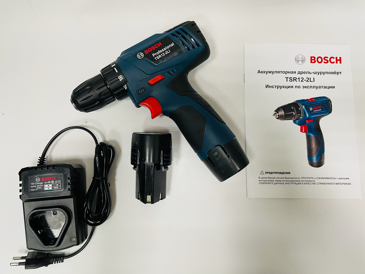 

Аккумуляторный шуруповерт Bosch TSR12-2Li