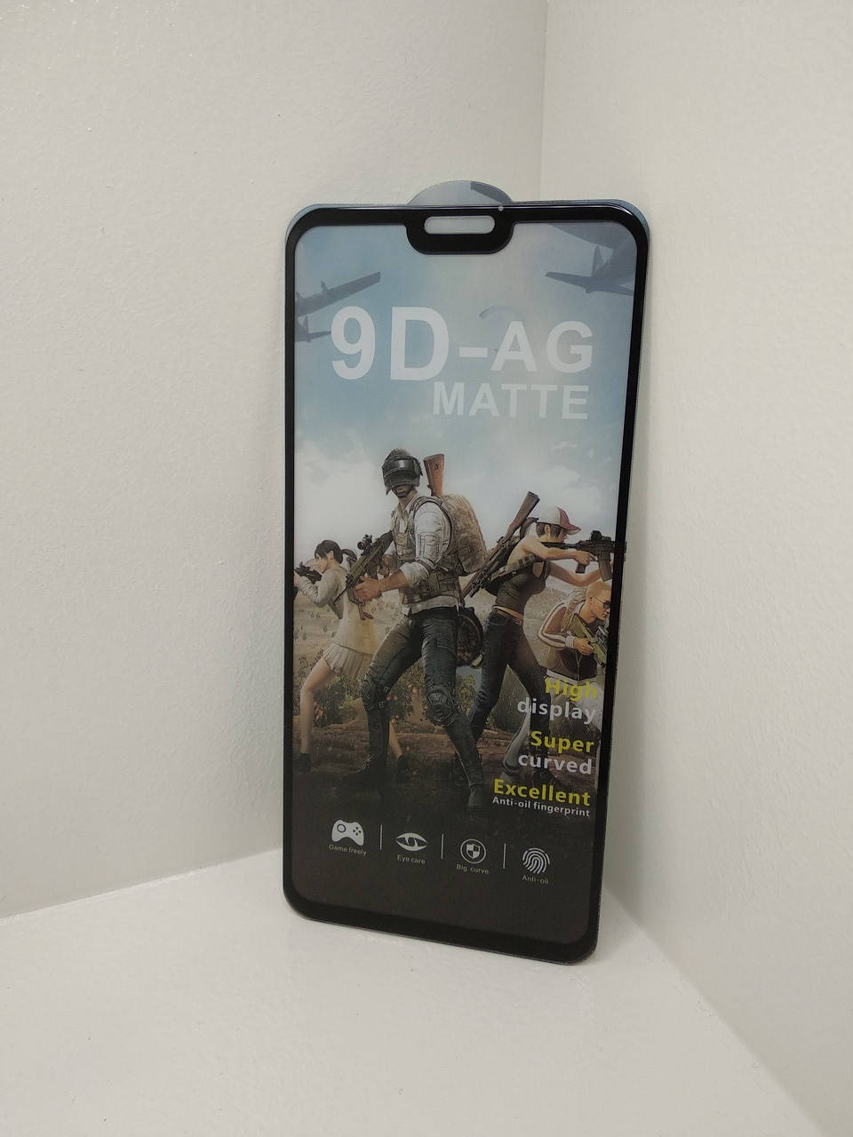 

Матовое стекло 9D для Huawei Honor 8X(JSN-L21)на весь экран 9h glass, Прозрачный