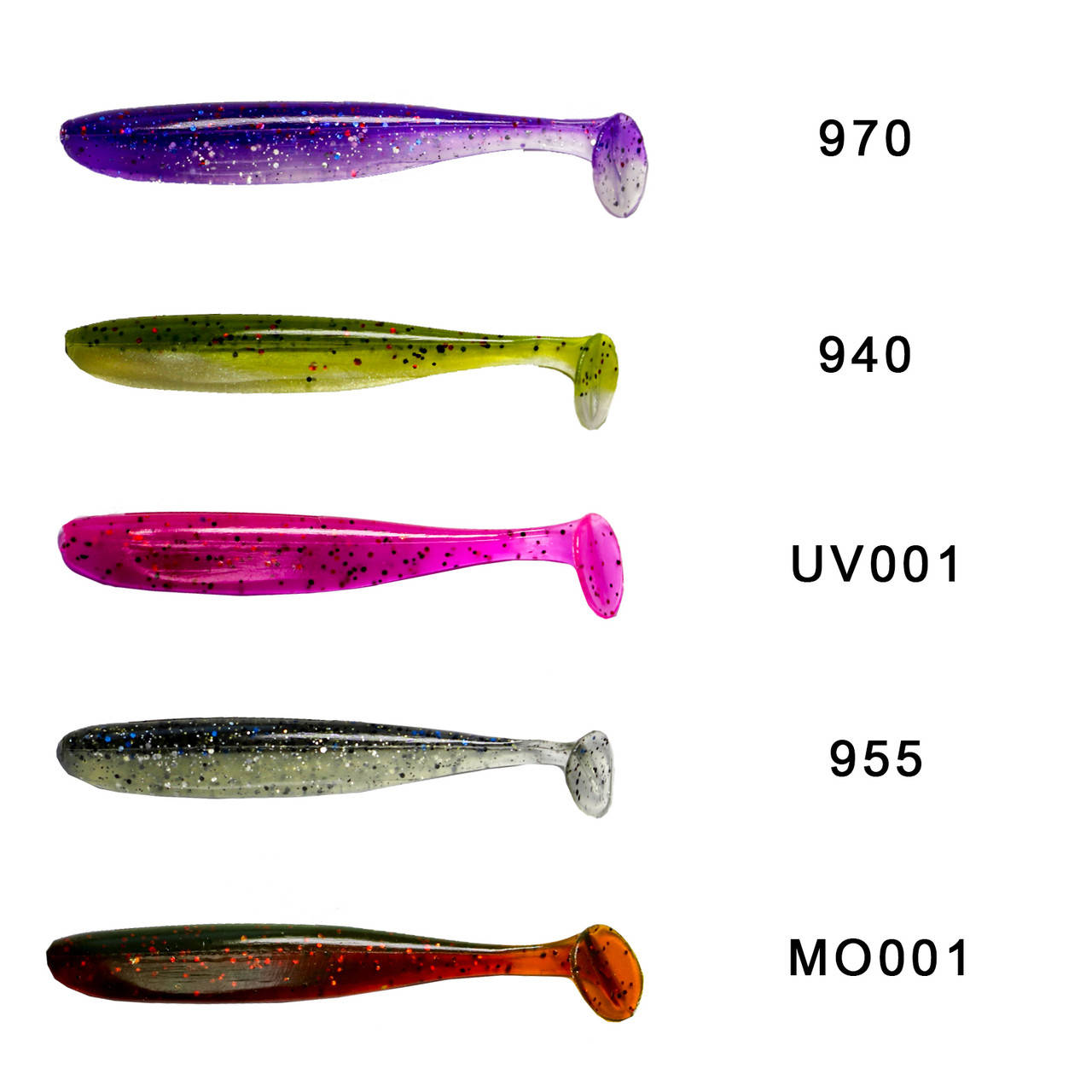 

Силіконові приманки Basic LURES White Bait 3inc. 7,5см 6шт Колір 955
