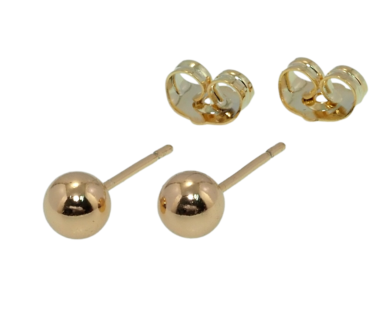 

Серьги Xuping Позолота 18K гвоздики (пусеты) "Шарики" ø 6мм