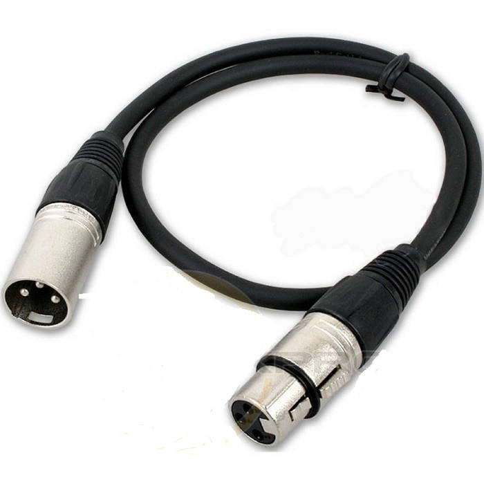 

ROCKCABLE RCL 30301 D7 Готовий мікрофонний кабель XLR-f - XLR-m, 1м.