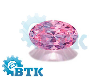 

Цирконий кубический (фианит) розовый овал 8*6