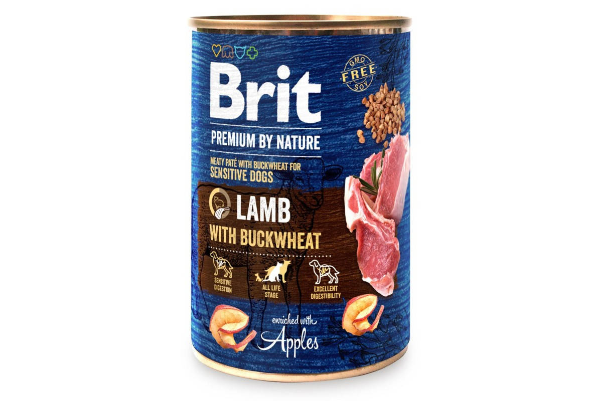 

Влажный корм для собак Brit Premium by Nature 800 г (консерва)(Брит)