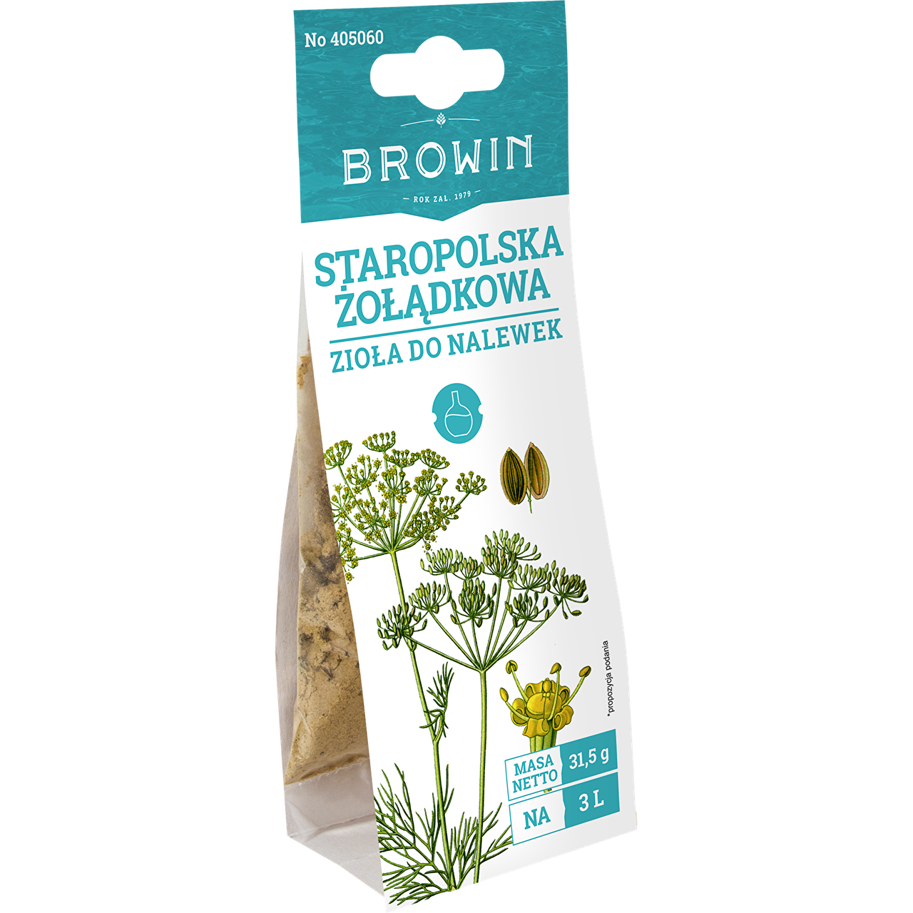 

Травы для настойки "Старопольская Горькая" (GORZKA STAROPOLSKA) на 0,5 литра спирта