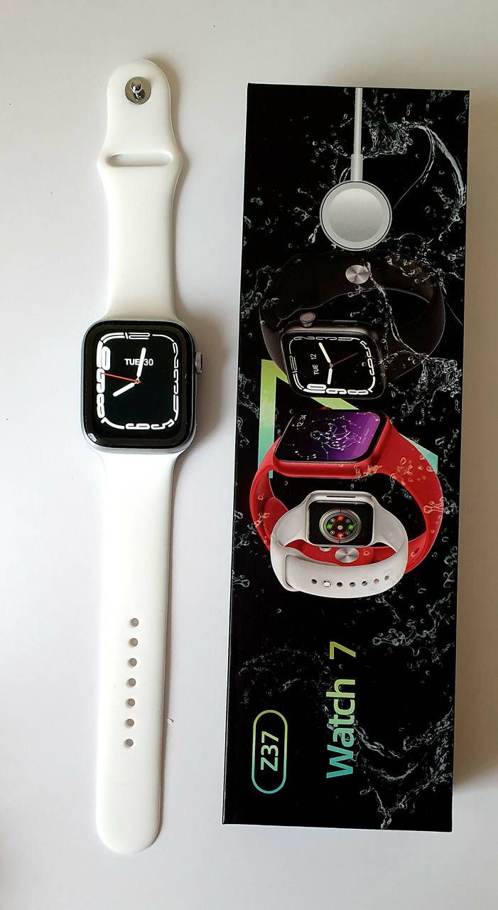 

Смарт часы нового поколения 7серия Smart Watch Z37 44mm белые