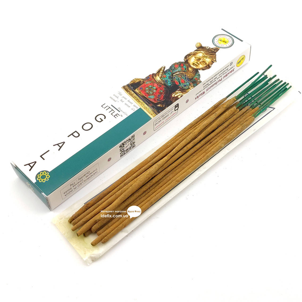 

Благовоние Little Gopala Sree Vani 15г. Аромапалочки Гопала (33959)