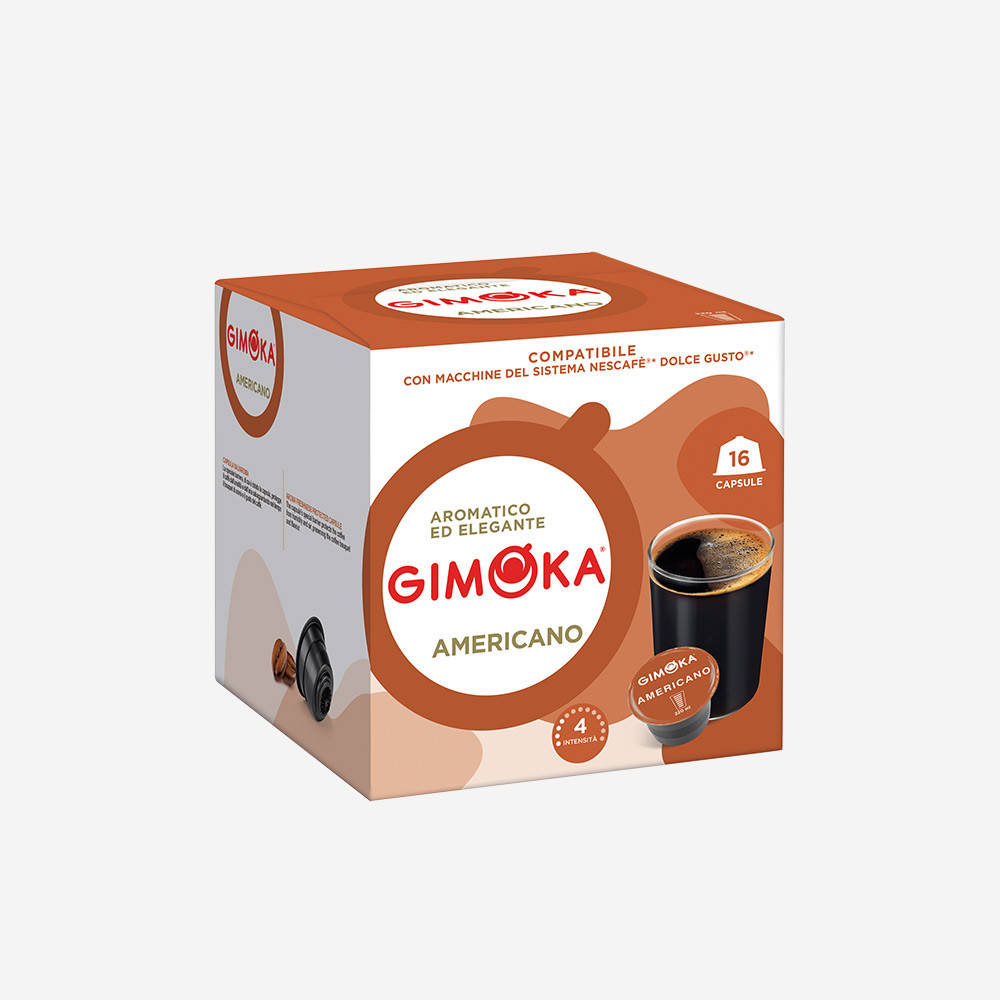 

Кофе в капсулах Дольче Густо - Dolce Gusto Gimoka Americano