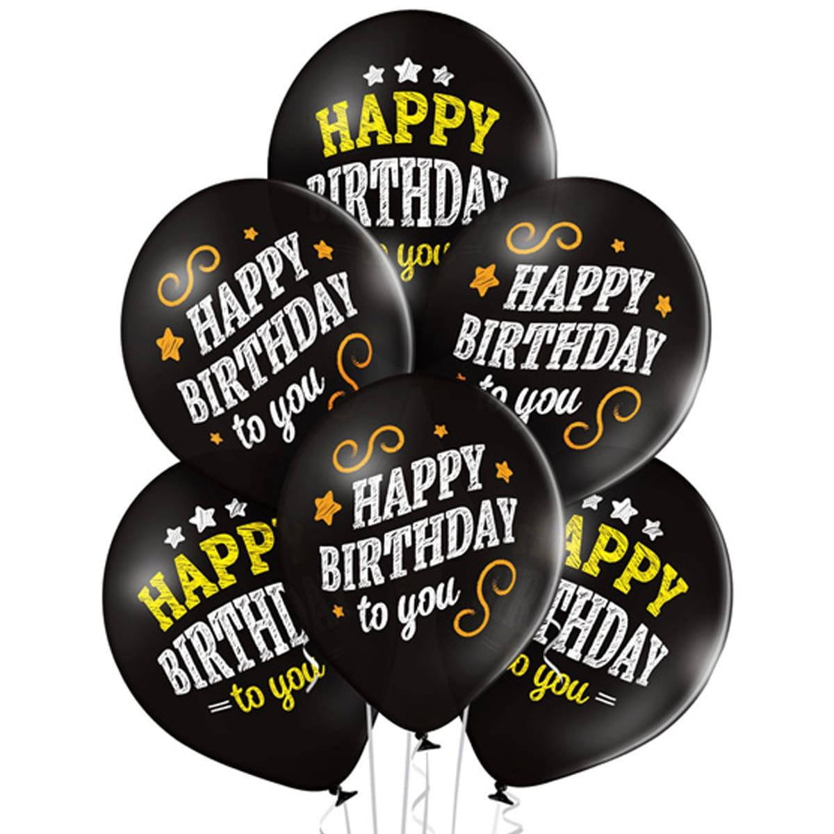 

Повітряна кулька Balloons "Happy Birthday" 30см. 3103-1143