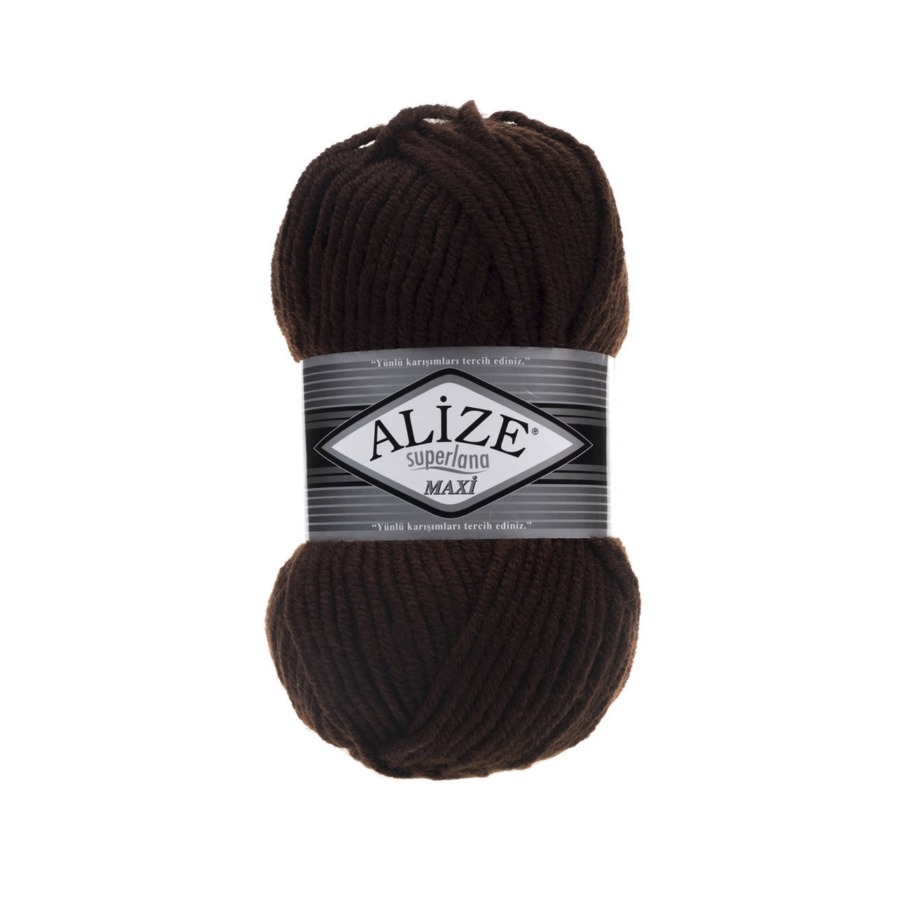 

Alize Superlana Maxi коричневый №26