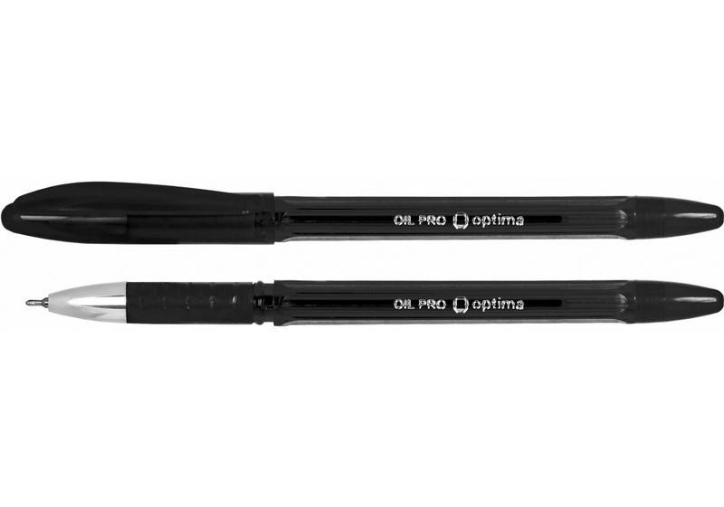 

Ручка масляна OPTIMA OIL PRO 0,5 мм чорна