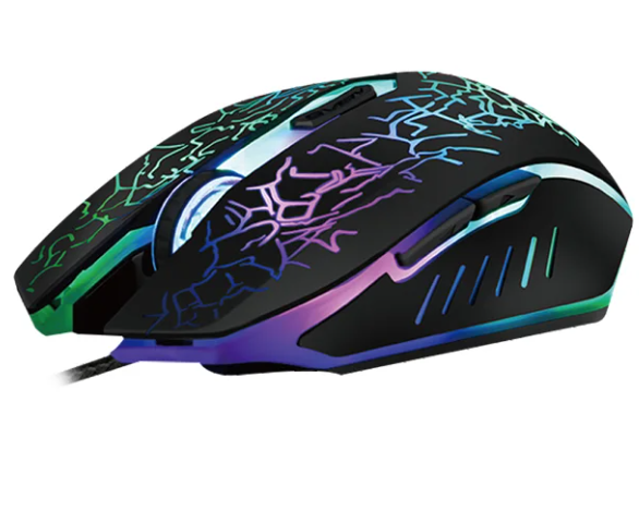 

Мышка игровая геймерская проводная оптическая с подсветкой MEETION Backlit Gaming Mouse RGB MT-M930, Черный