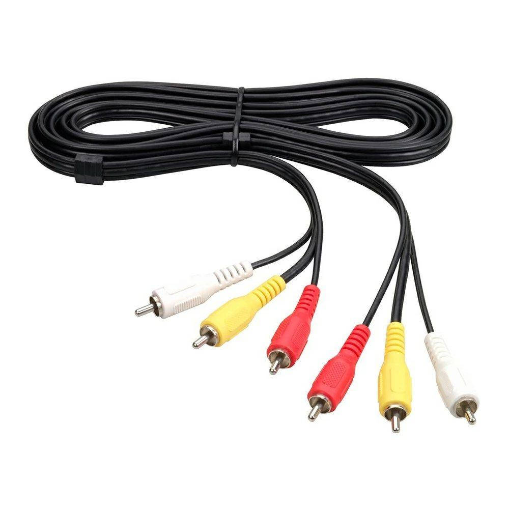 

Кабель 3RCA/3RCA (3 тюльпана) 1.5m, black