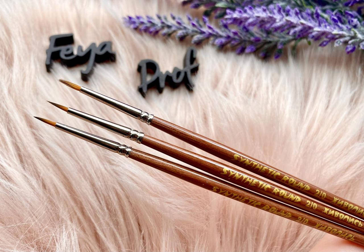 

Кисть для росписи 2/0 Живопись синтетика