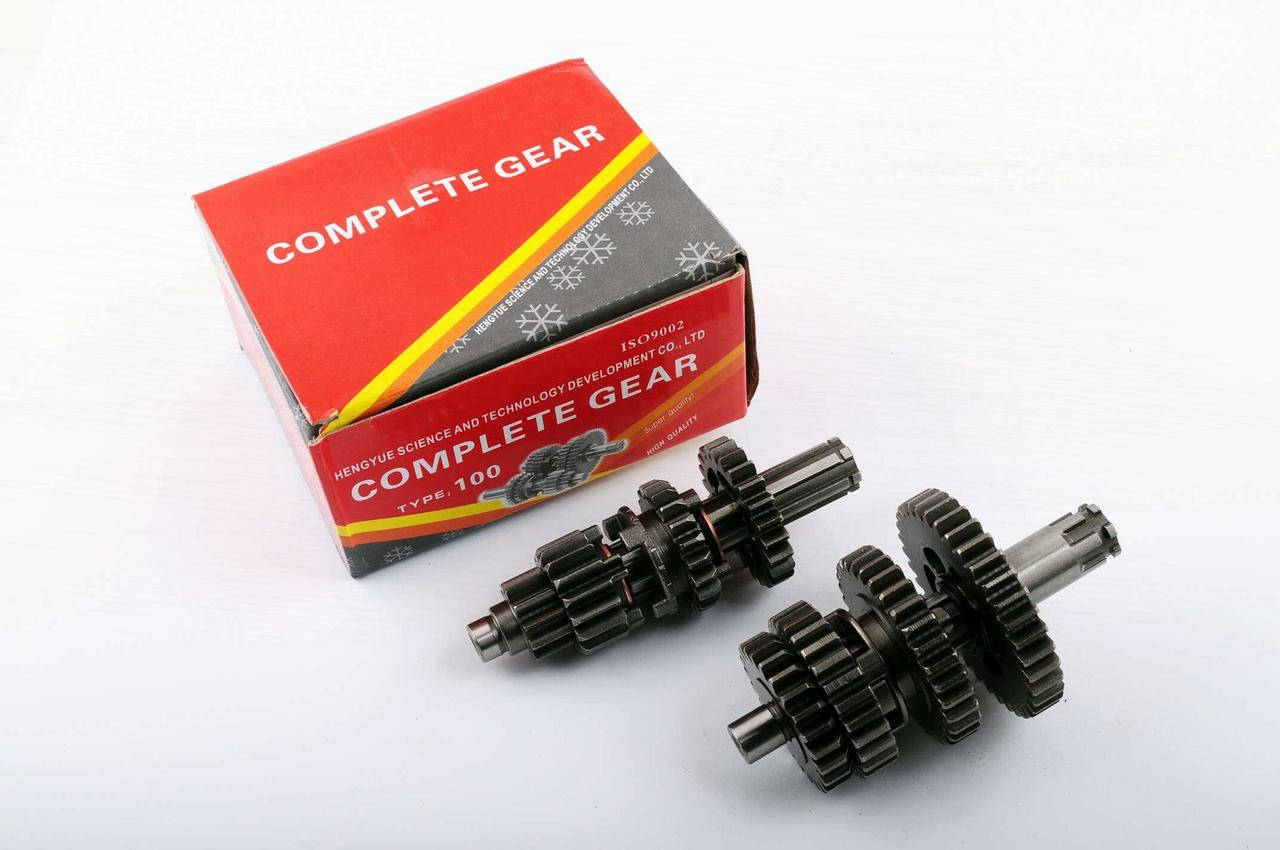 

Коробка передач (в сборе) на мопед Delta (КПП, под сепаратор) HSTD