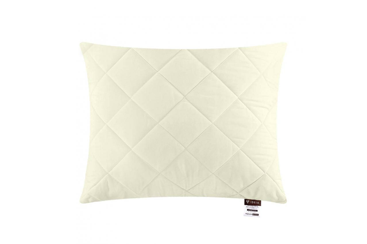 

Подушка на молнии Comfort Standart+ молоко холлофайбер 40х60