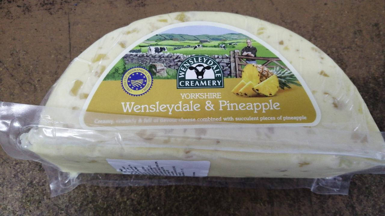 

Сыр Ilchester Wensleydale Cheese With Pineapple ( ананас) Сыр Илчестер Уенслидейл