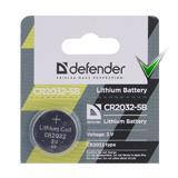 

Батарейка Defender CR2032 3V