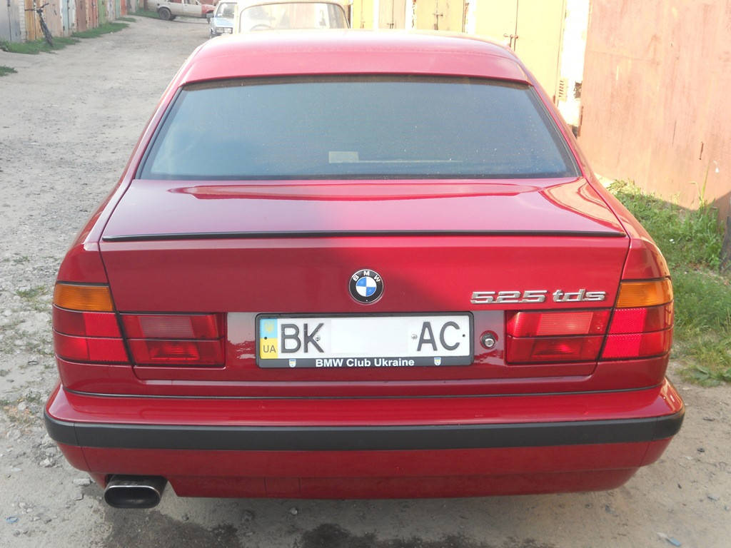 

Спойлер BMW 5 E34 1987-1995 (БМВ е34), 1LS 030 920-131 (1LS 030 920-131), Черный