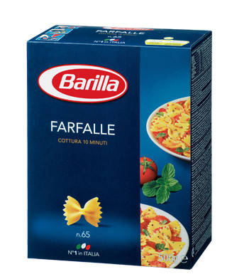 

Изделия макаронные Barilla №65 Фарфалле 500г. Италия