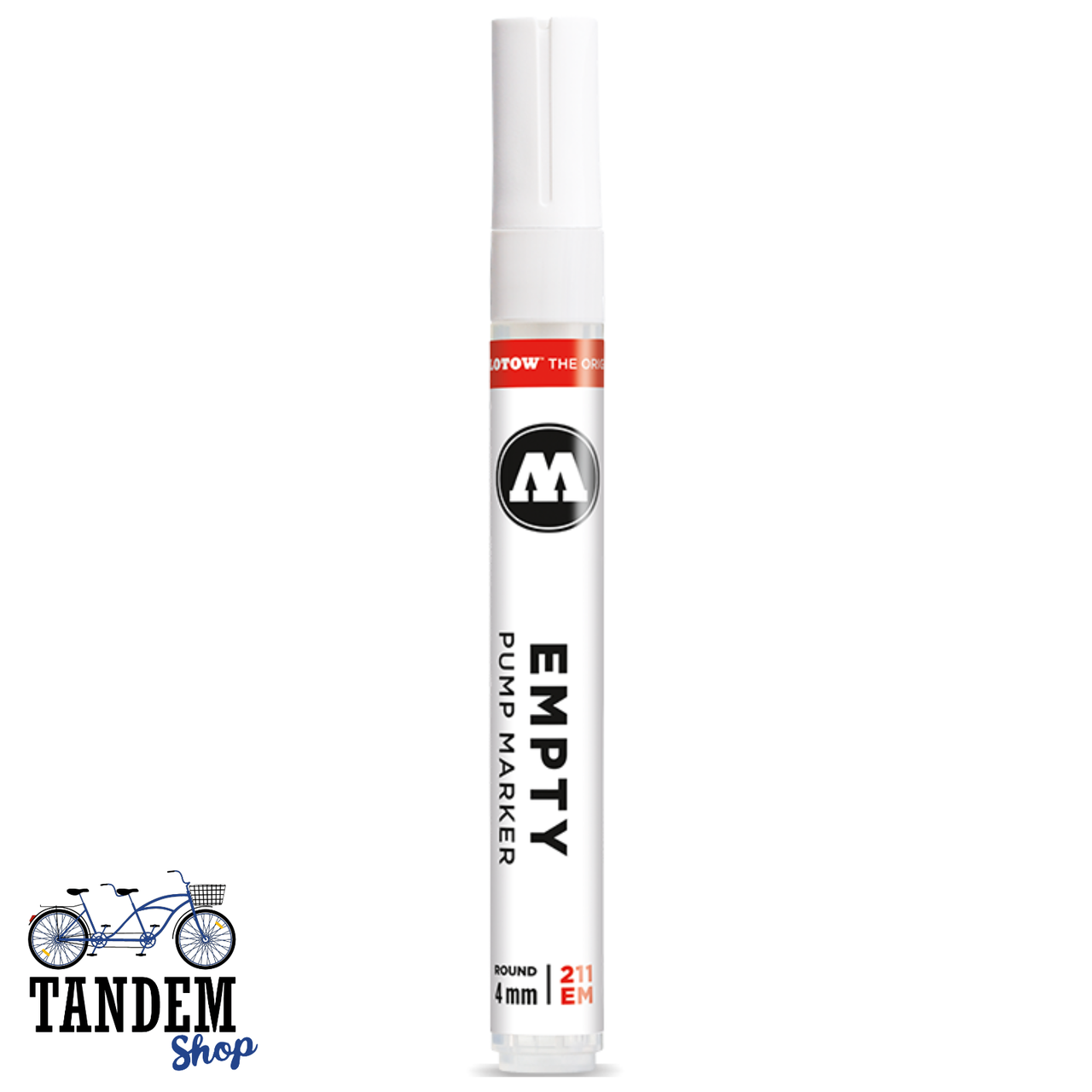 

Маркер пустой под заправку универсальный Molotow EMPTY 211ЕМ, 4 мм