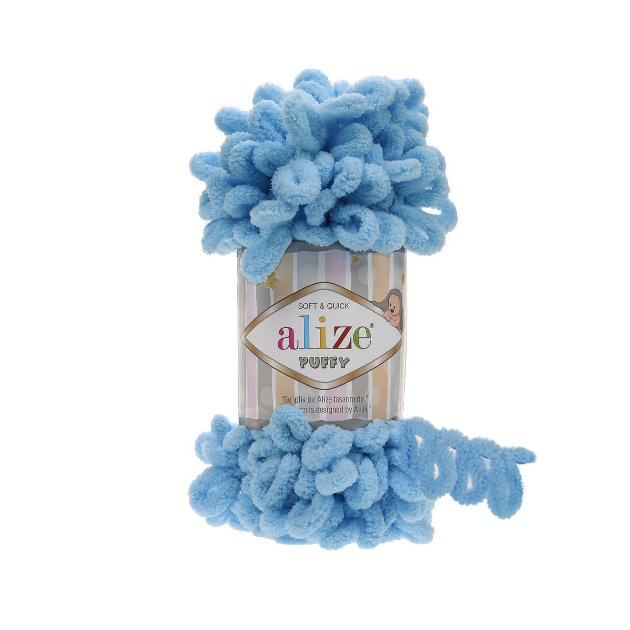 

Alize Puffy , цвет 287 бирюзовый