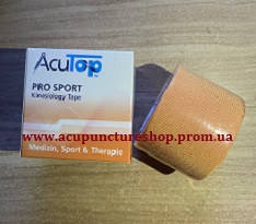 

Кинезио тейп AcuTop Pro Sport Размер: 5 см x 5 м, цвет - оранжевый