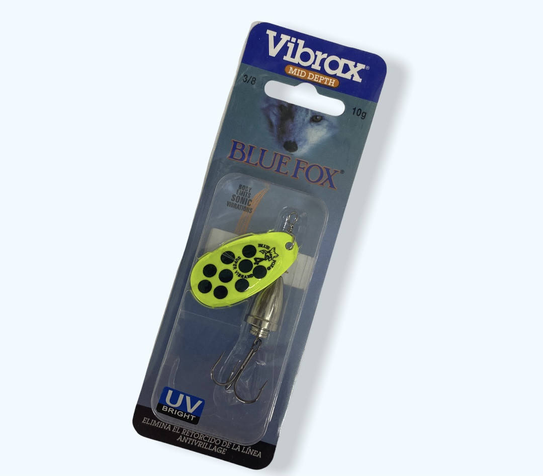 

Блесна вертушка светонакопительная BLUE FOX UV 10 г. 02, Синий
