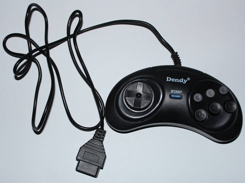 

Джойстик для Dendy с широким гнездом 15 pin, Черный