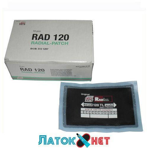 

Ремонтный радиальный пластырь Tl 120 80 х 125 мм Tip top Германия