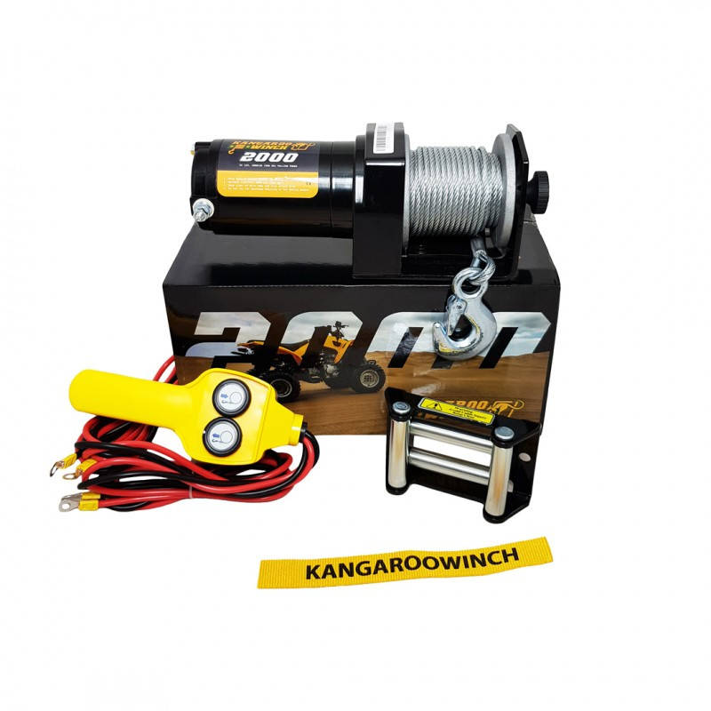 

ATV/UTV лебідка Kangaroowinch K2000E (906 Кг) 12V