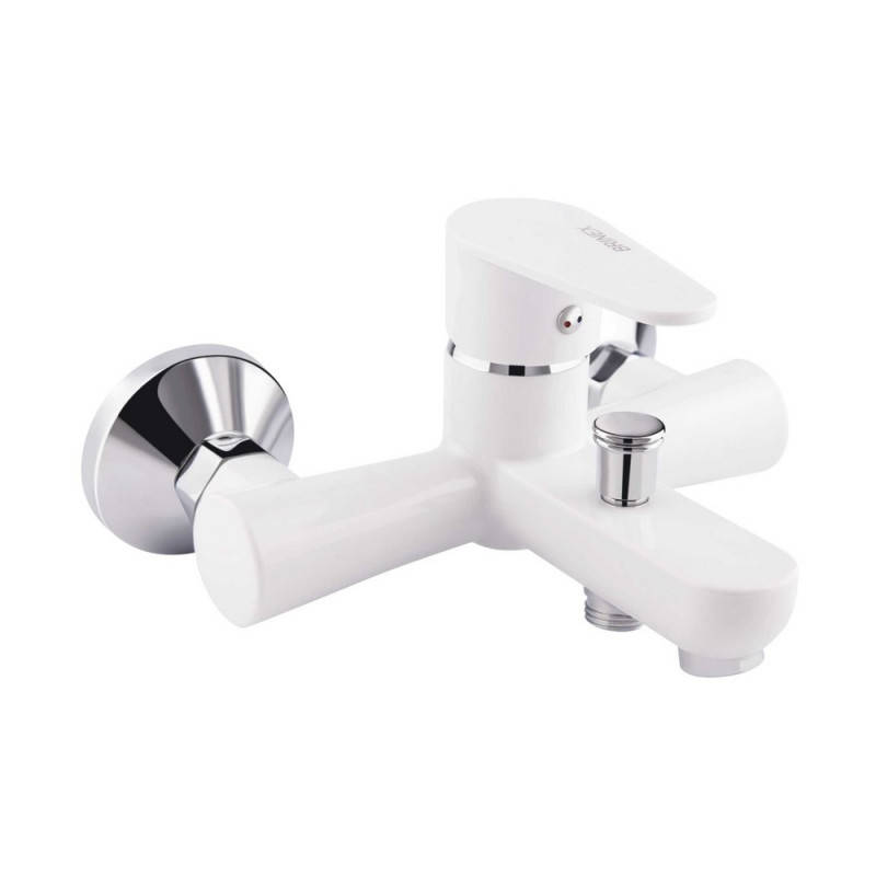 

Смеситель для ванны Brinex 37W 006, Белый