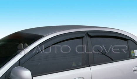 

Ветровики (4 шт, Корея) - Kia Cerato 1 2004-2009 гг. хэтчбек