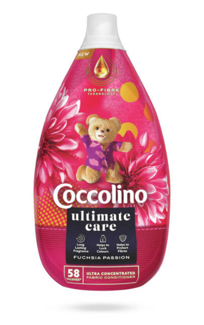 

Концентрированный кондиционер для стирки Coccolino Ultimate Fuchsia Passion 870 мл