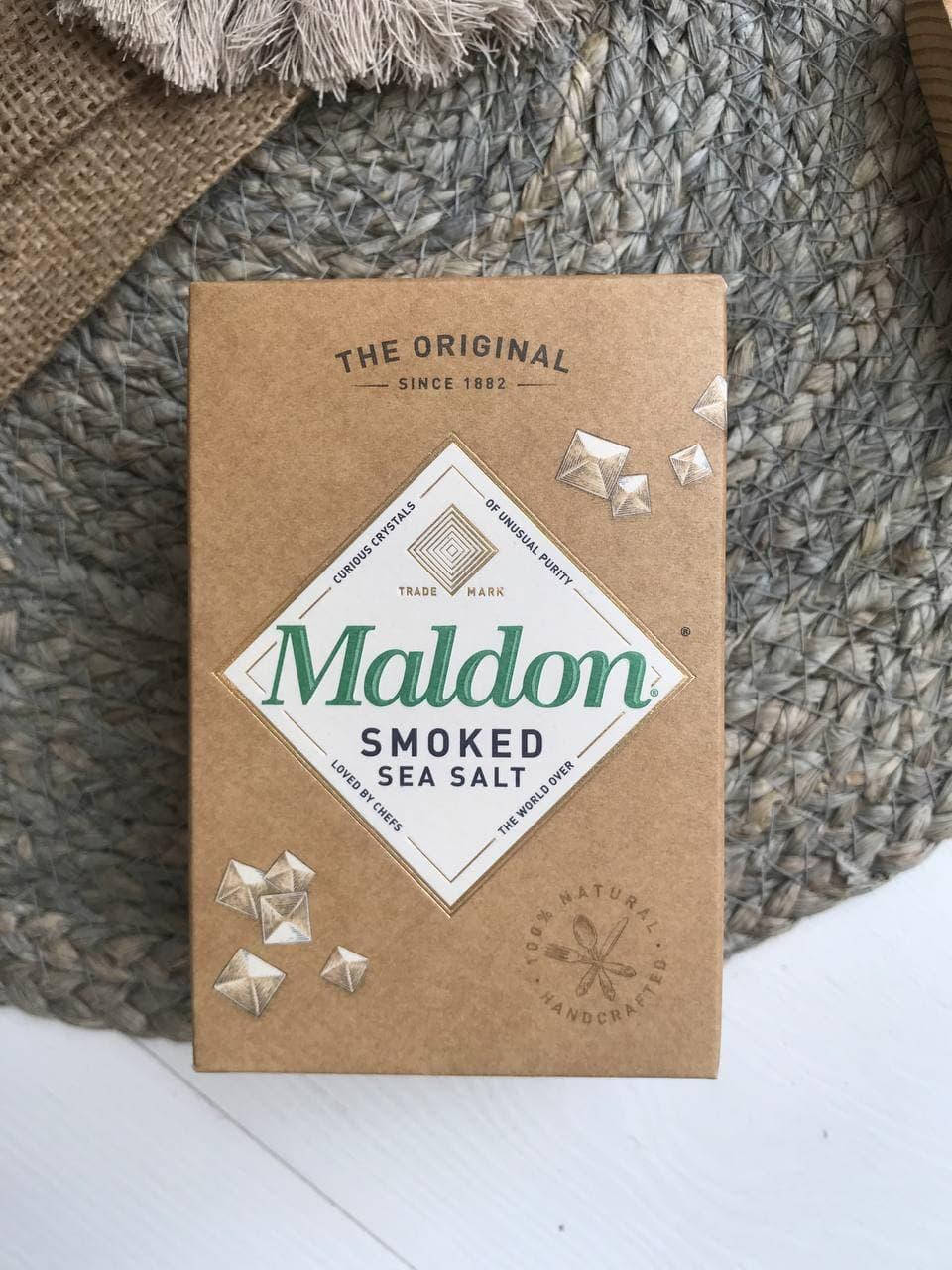 

Соль хлопьями копченая Maldon 125г