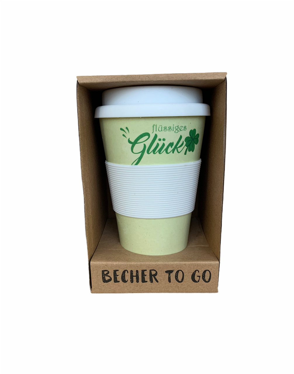 

Эко-кружка, термокружка "Becher to go" для кофе и чая, из волокон бамбука. 350 мл.