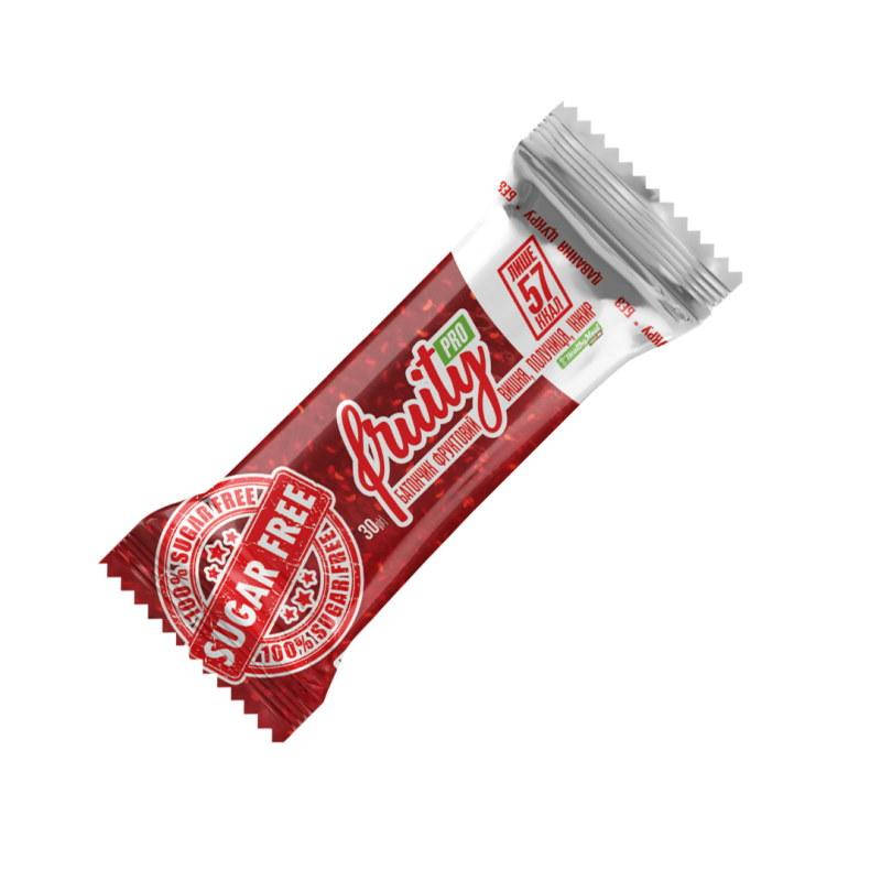 

Батончик Power Pro Fruity Pro Sugar Free, 30 грамм - вишня-клубника-инжир
