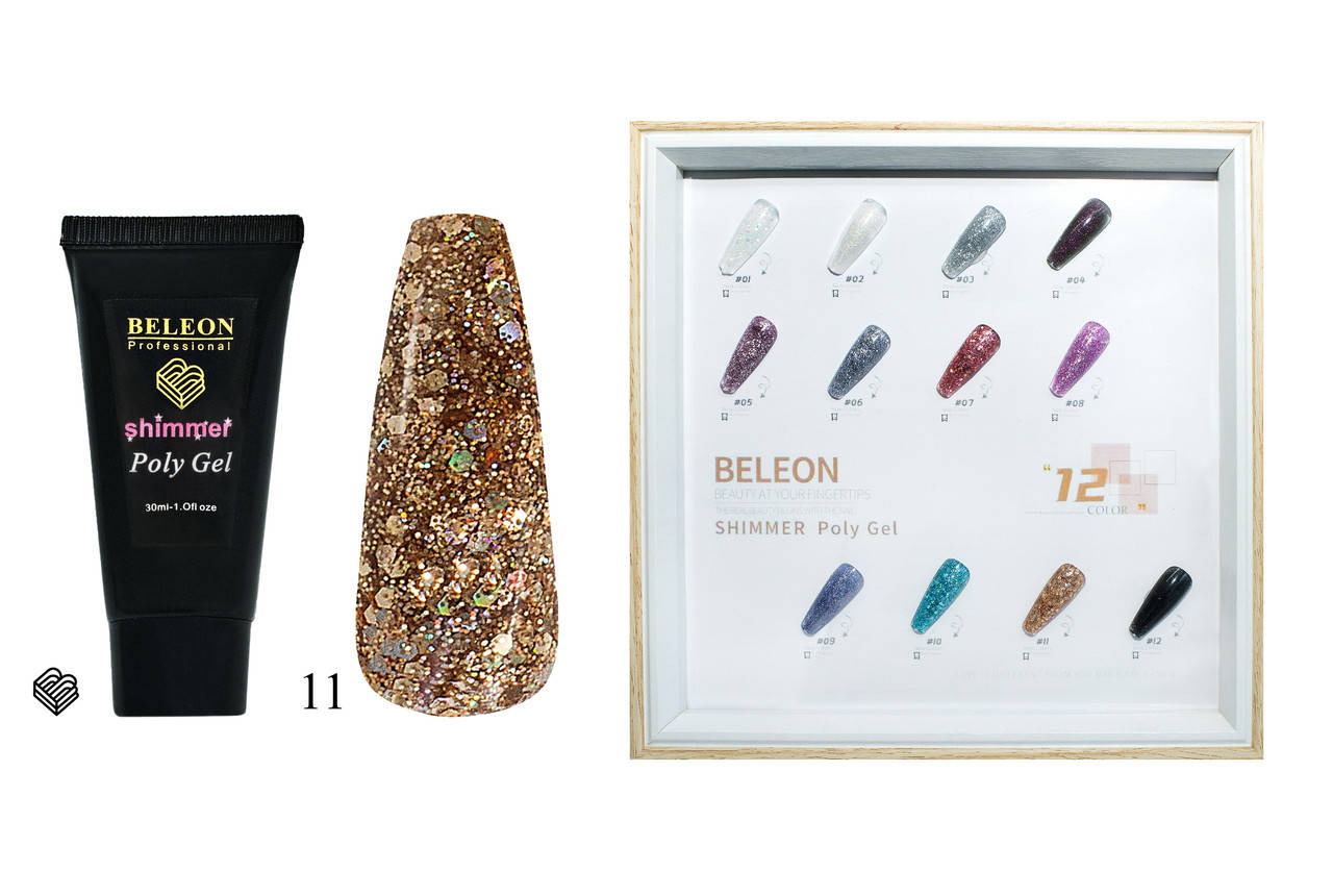 

Poly Gel BELEON Shimmer №11