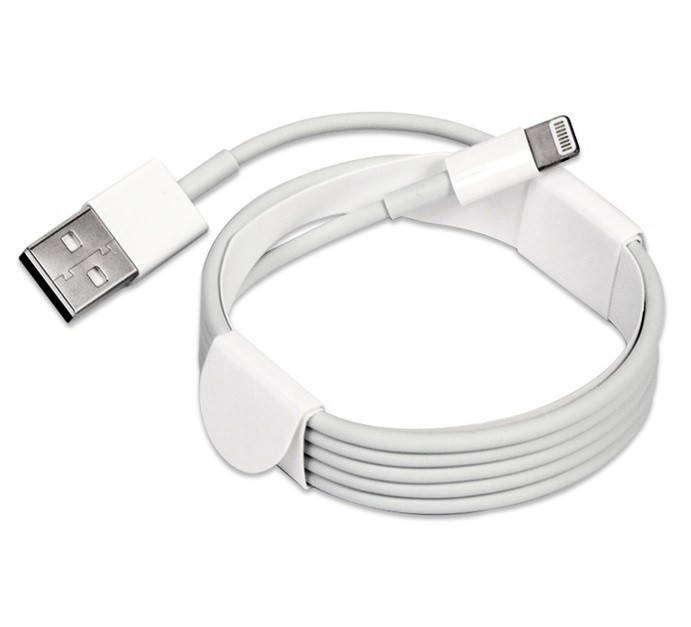 

Кабель USB Apple iPhone Lightning to USB 2.0 Все версии iOS White, Белый